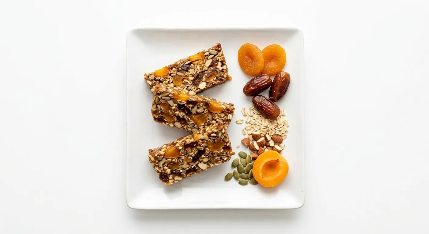 Apricot and Date Energy Bars
