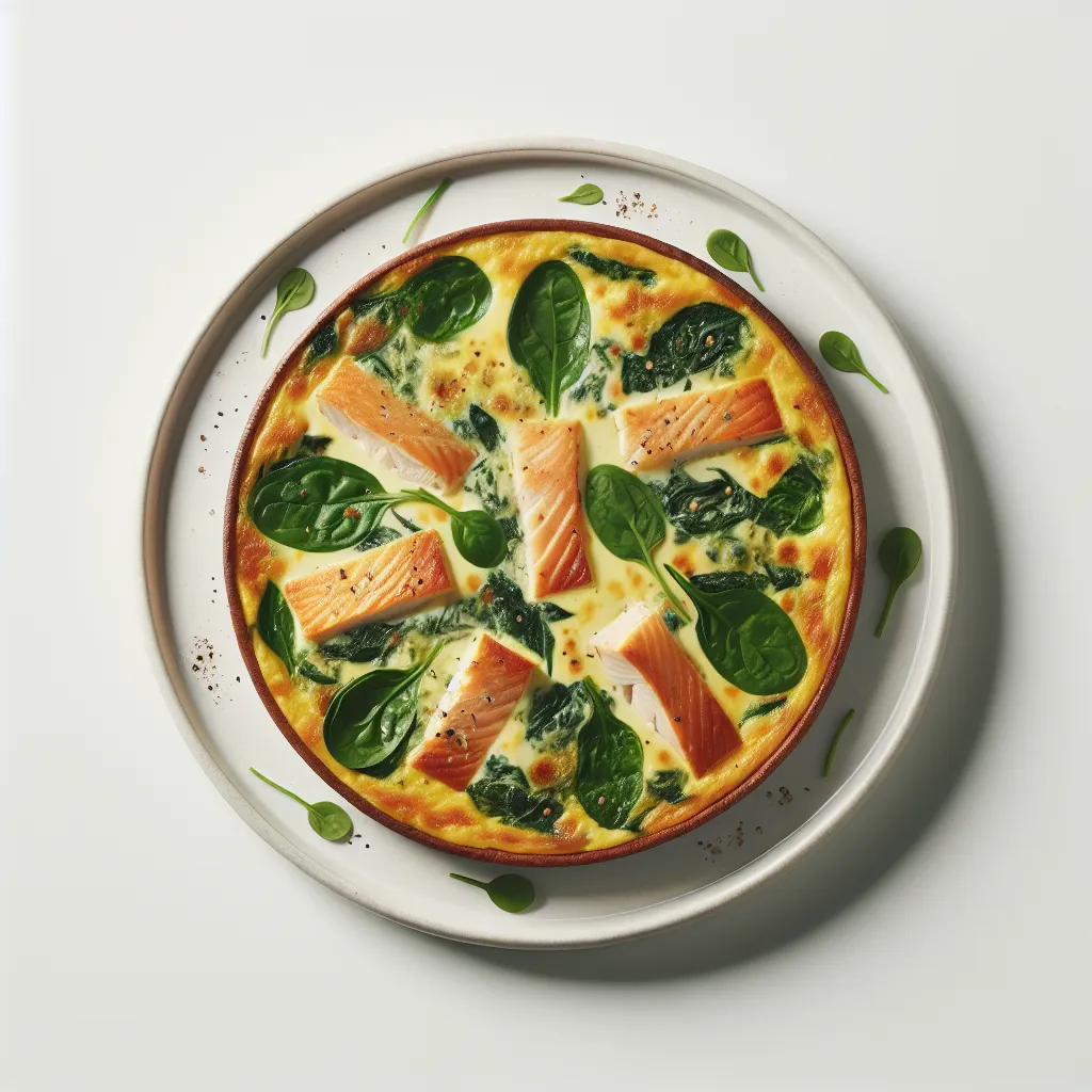 Autumnal Smoked Haddock and Spinach Frittata