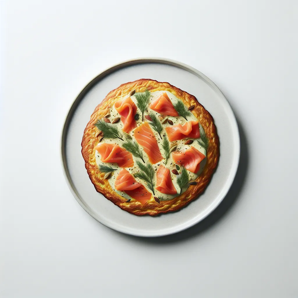 Autumnal Smoked Salmon and Fennel Omelette