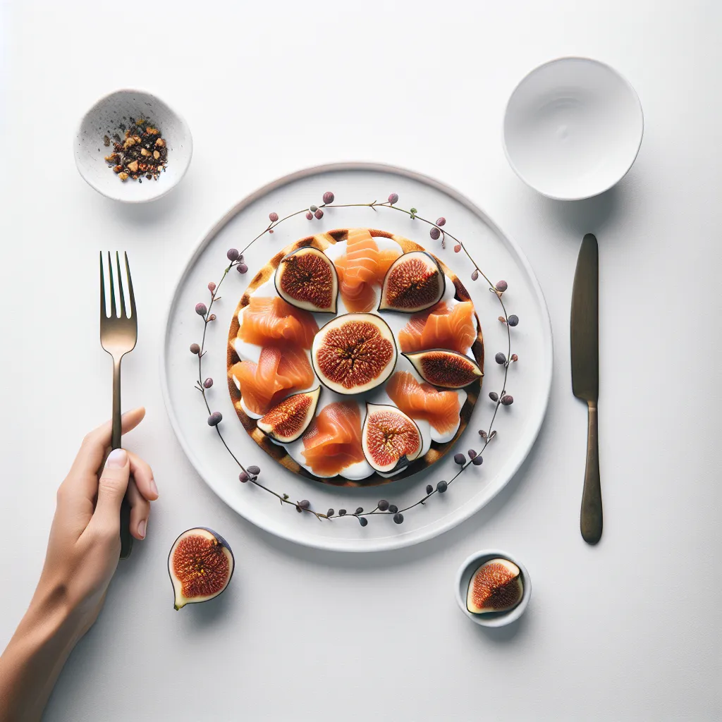 Autumnal Smoked Salmon and Fig Breakfast Tartine