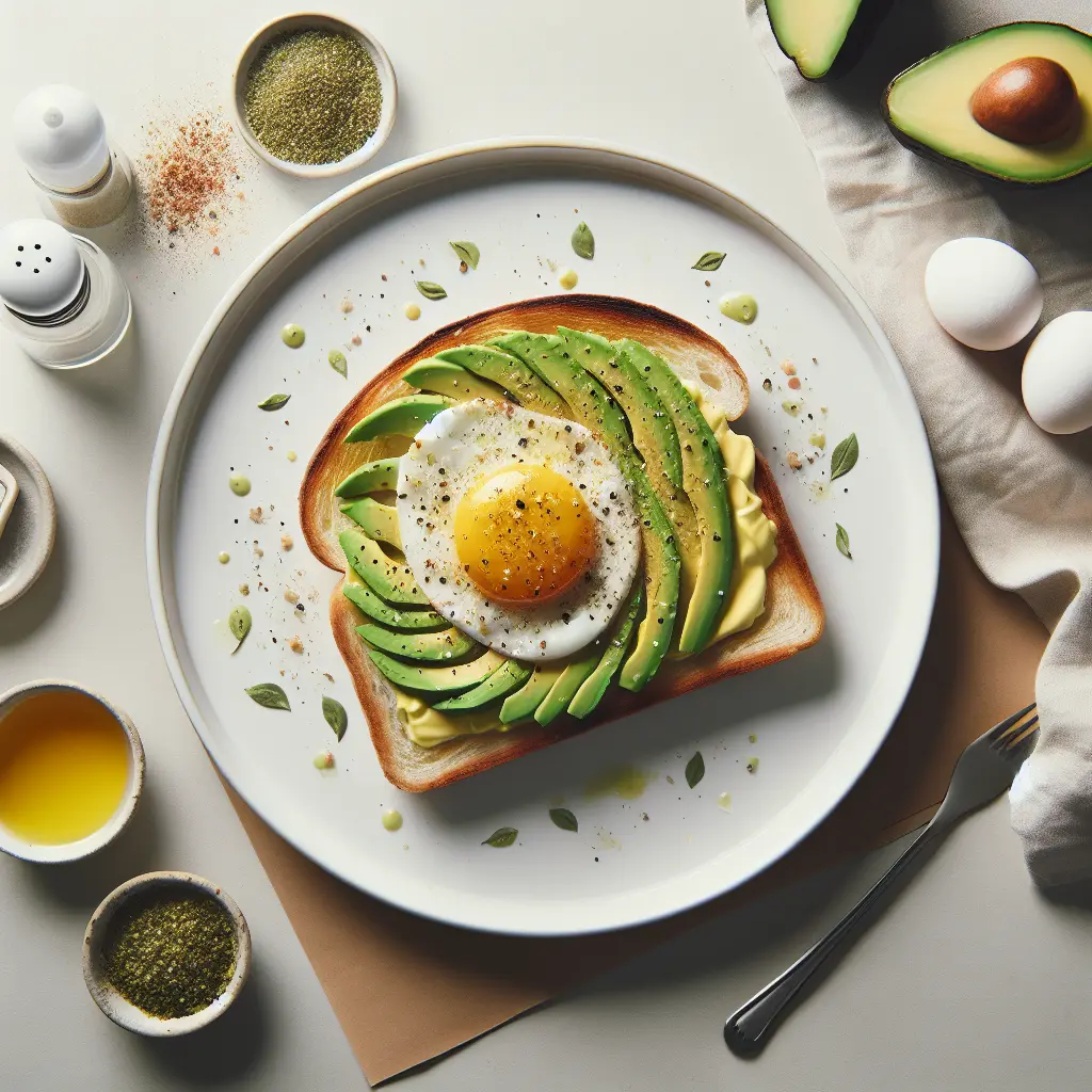 Avocado and Egg Toast