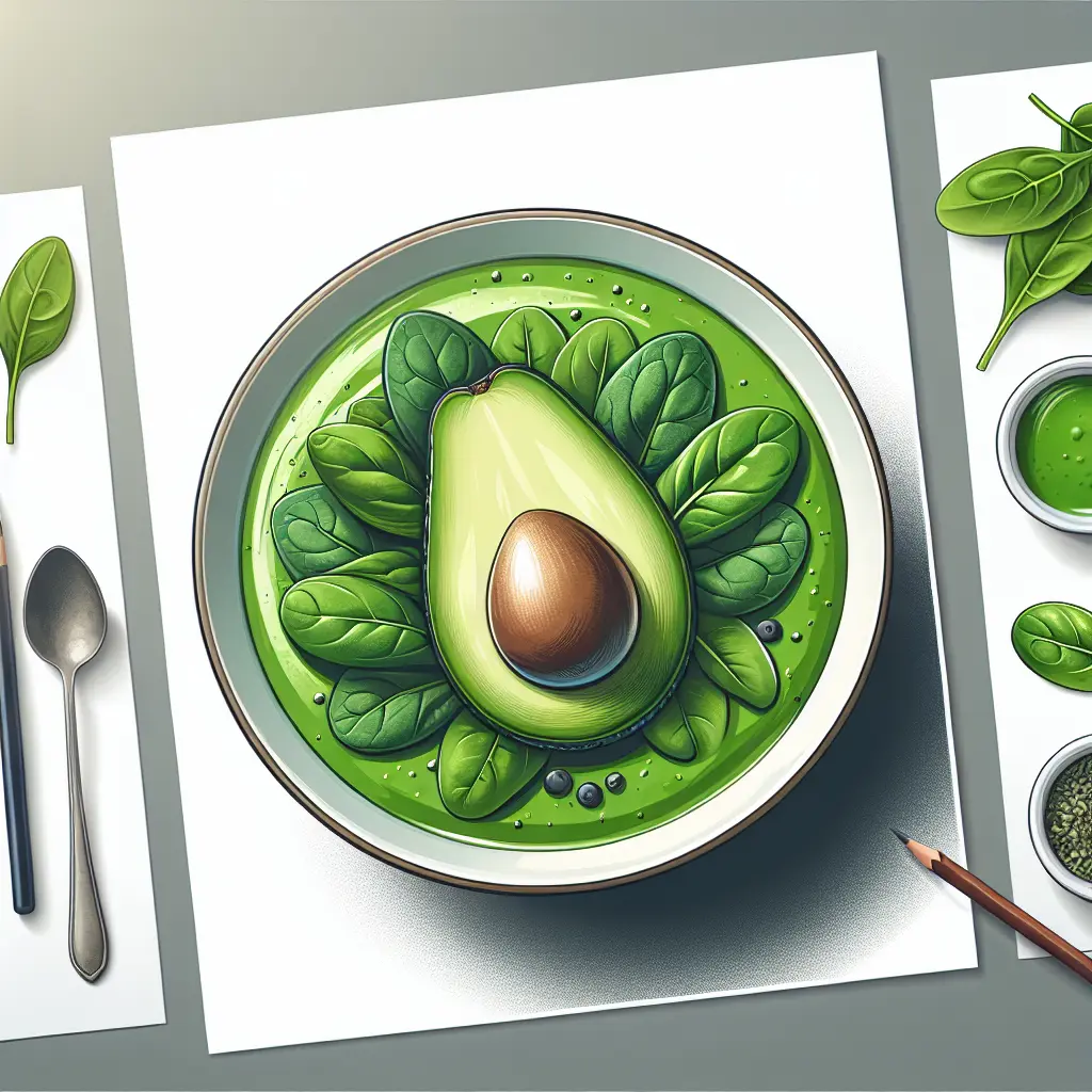 Avocado and Orange Smoothie Bowl