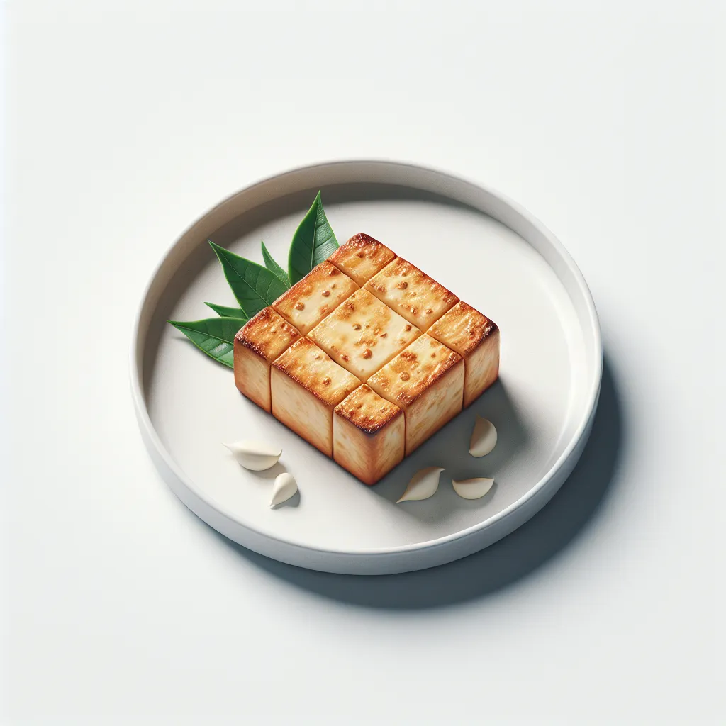 Baked Lemon Garlic Tofu