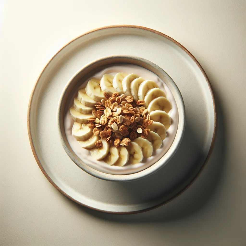 Banana Granola Yogurt Bowl