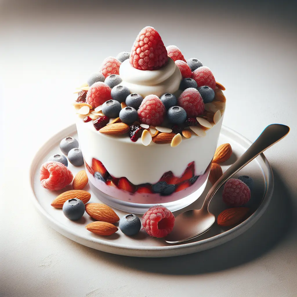 Berry Almond Yogurt Parfait