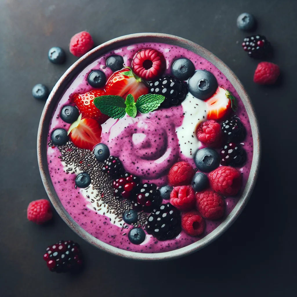 Autumn Berry Smoothie Bowl
