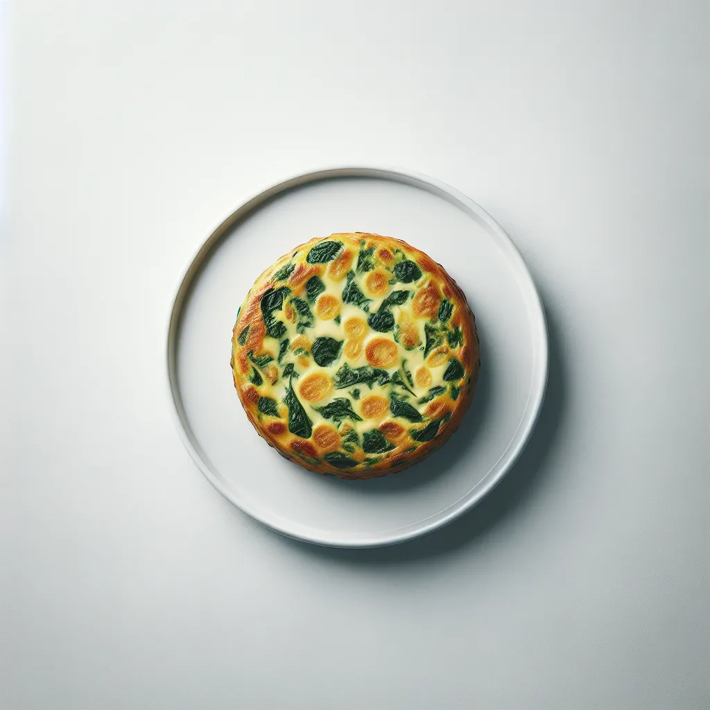 Gourmet Boiled Potato and Spinach Frittata