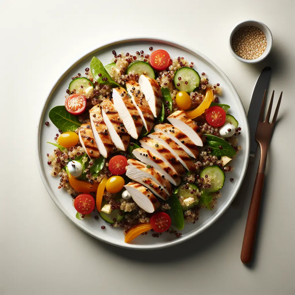Autumn Chicken and Quinoa Salad
