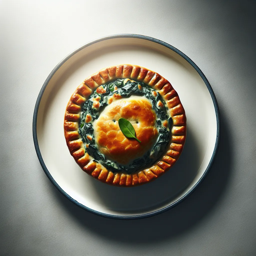 Keto Chicken and Spinach Pie
