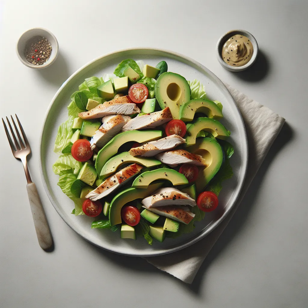 Keto Chicken Avocado Salad
