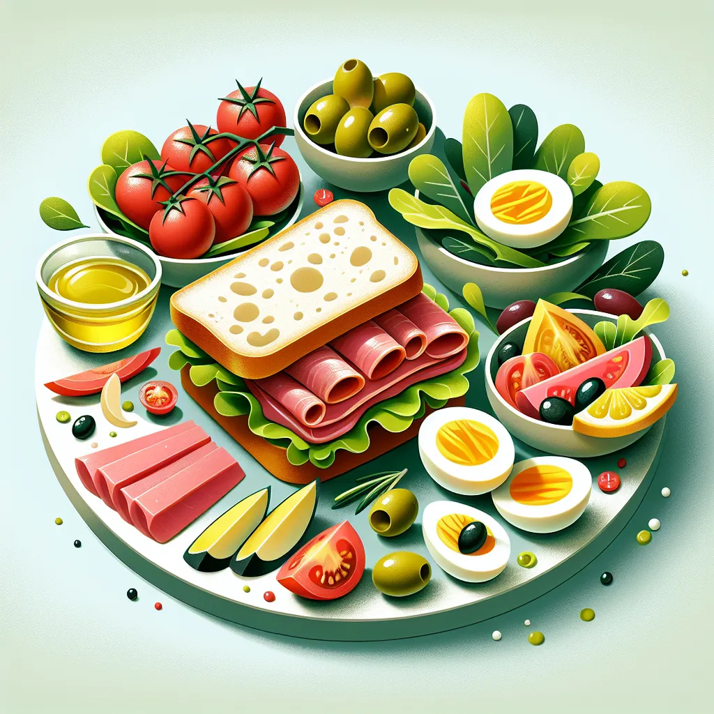 Deconstructed Tuna Niçoise Sandwich with Olive Oil Brioche