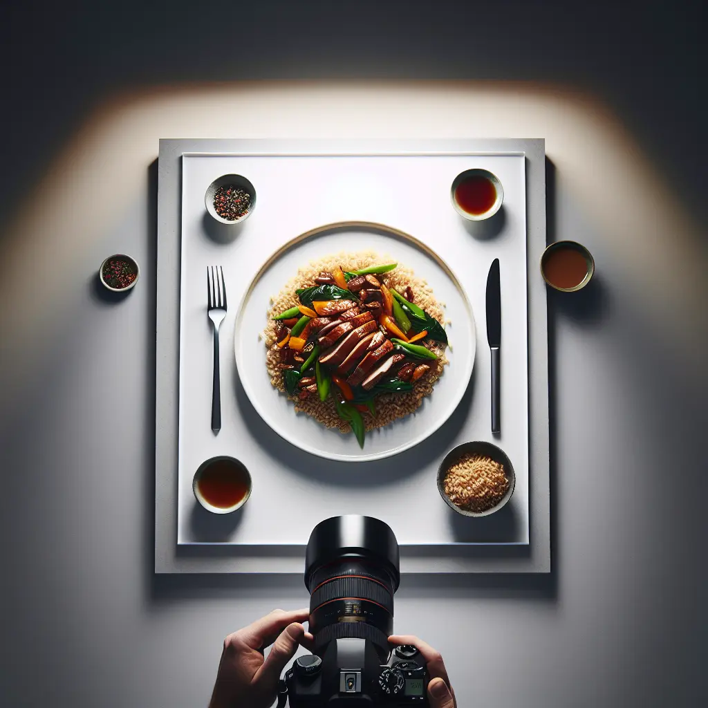 Duck and Vegetable Stir-Fry with Brown Rice