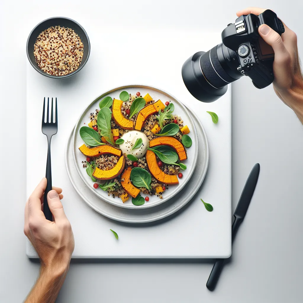 Elegant Roasted Butternut Squash and Quinoa Salad