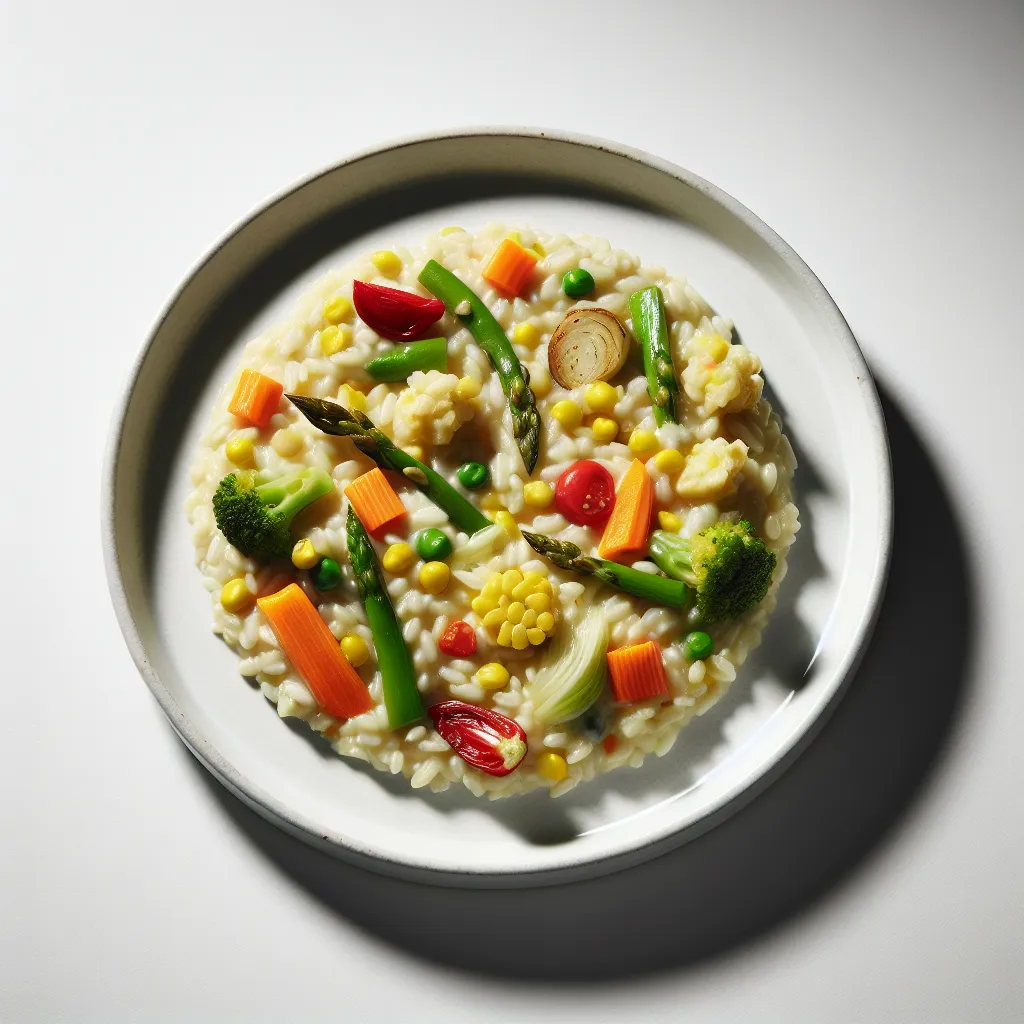 Elegant Seasonal Vegetable Risotto