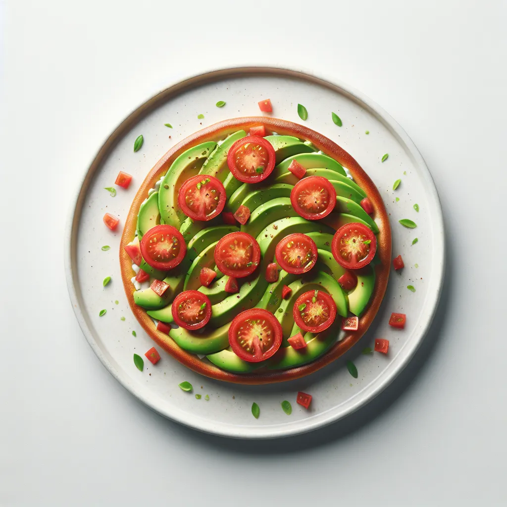 French Avocado and Tomato Tartine