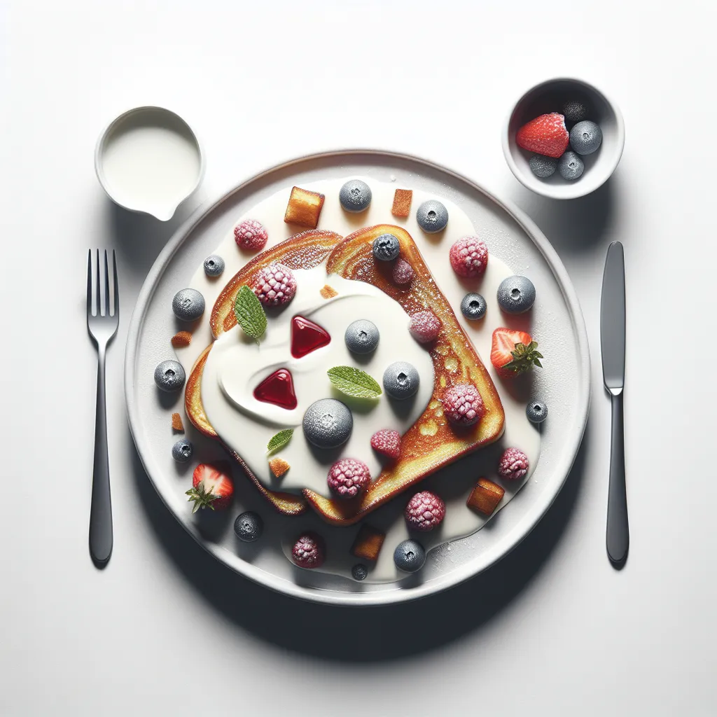 French Toast with Berries and Yogurt