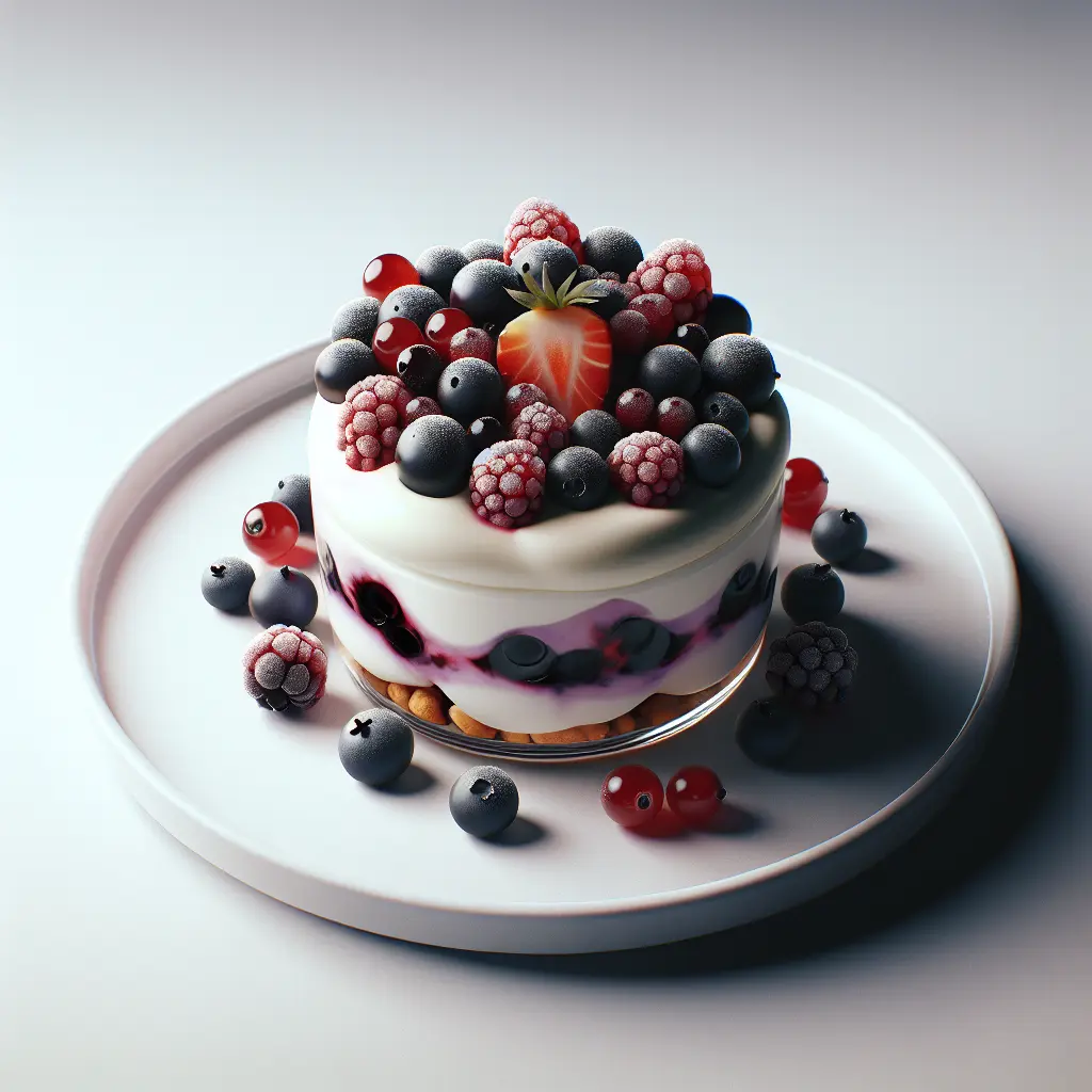 Gooseberry and Blackcurrant Yogurt Parfait