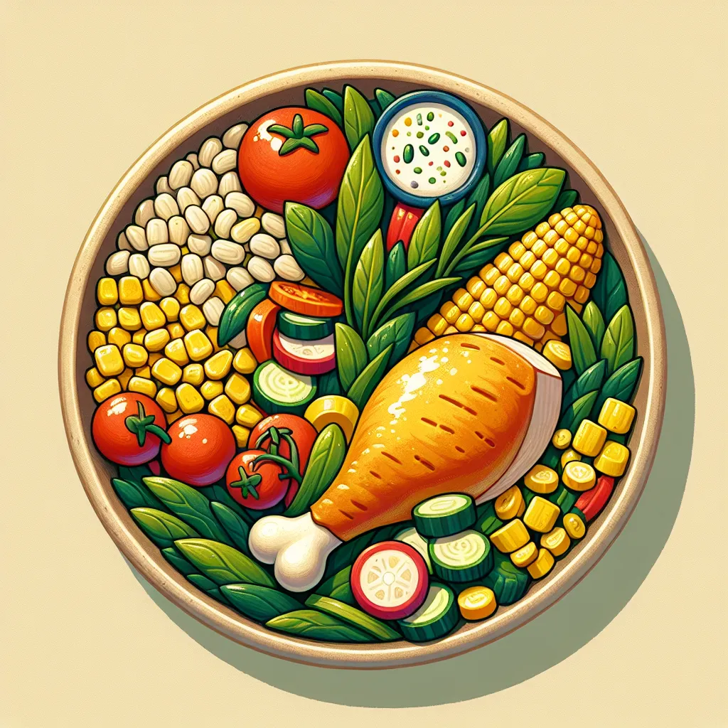 Autumn Harvest Chicken and Barley Bowl