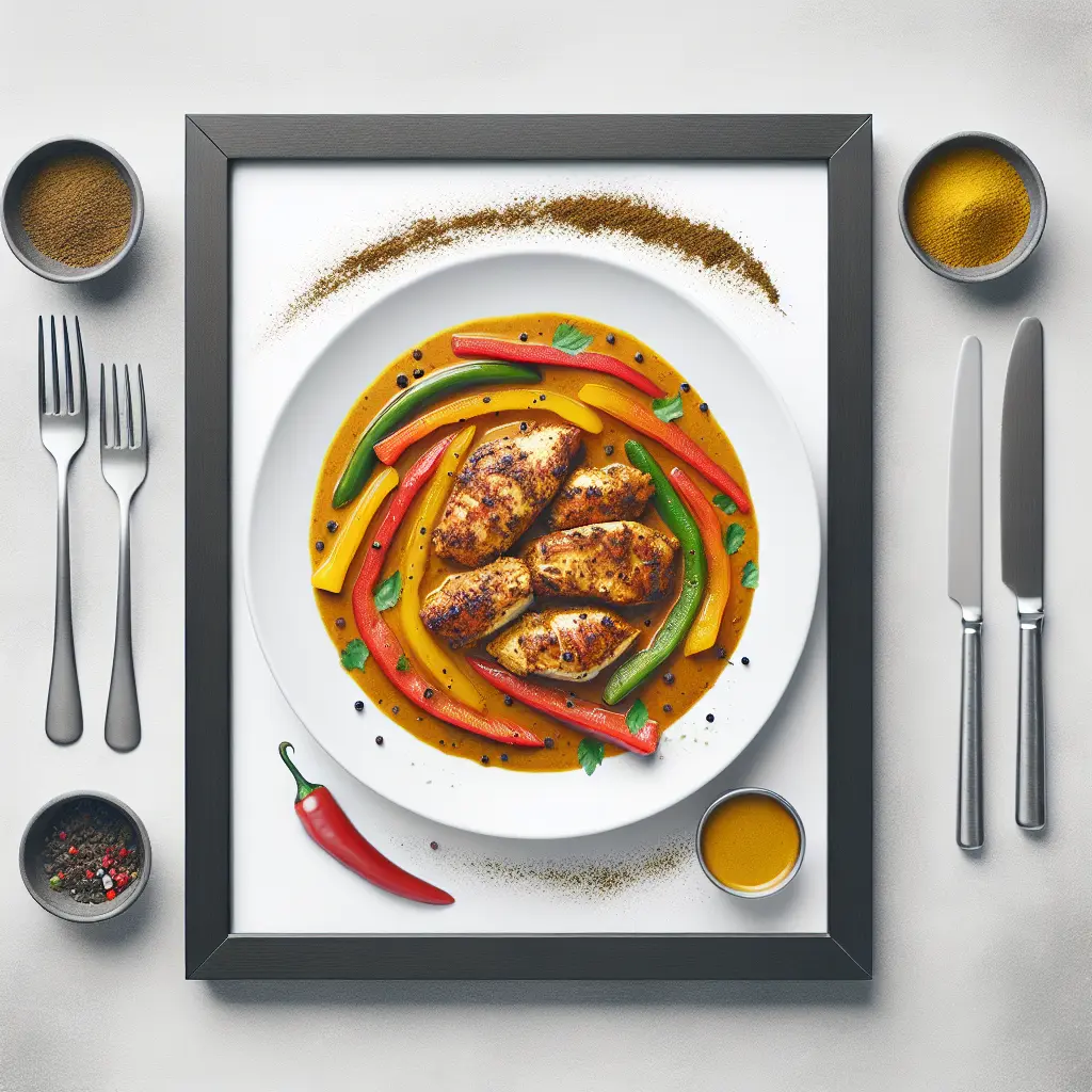 Keto Jamaican Jerk Chicken with Bell Peppers
