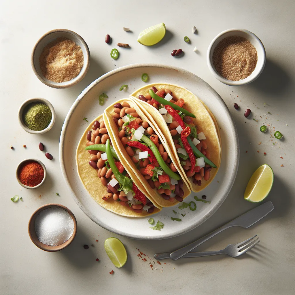 Kid-Friendly Mexican Bean Tacos