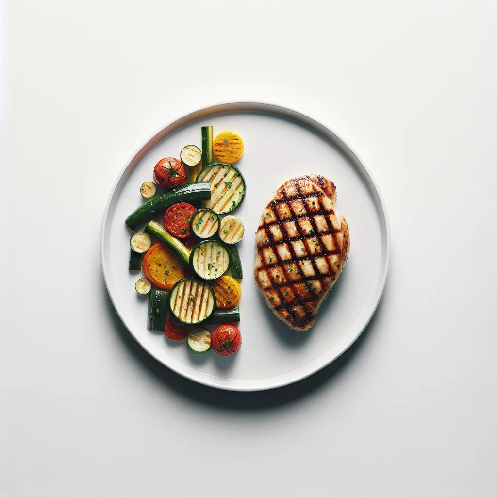 Provencal Ratatouille with Grilled Chicken