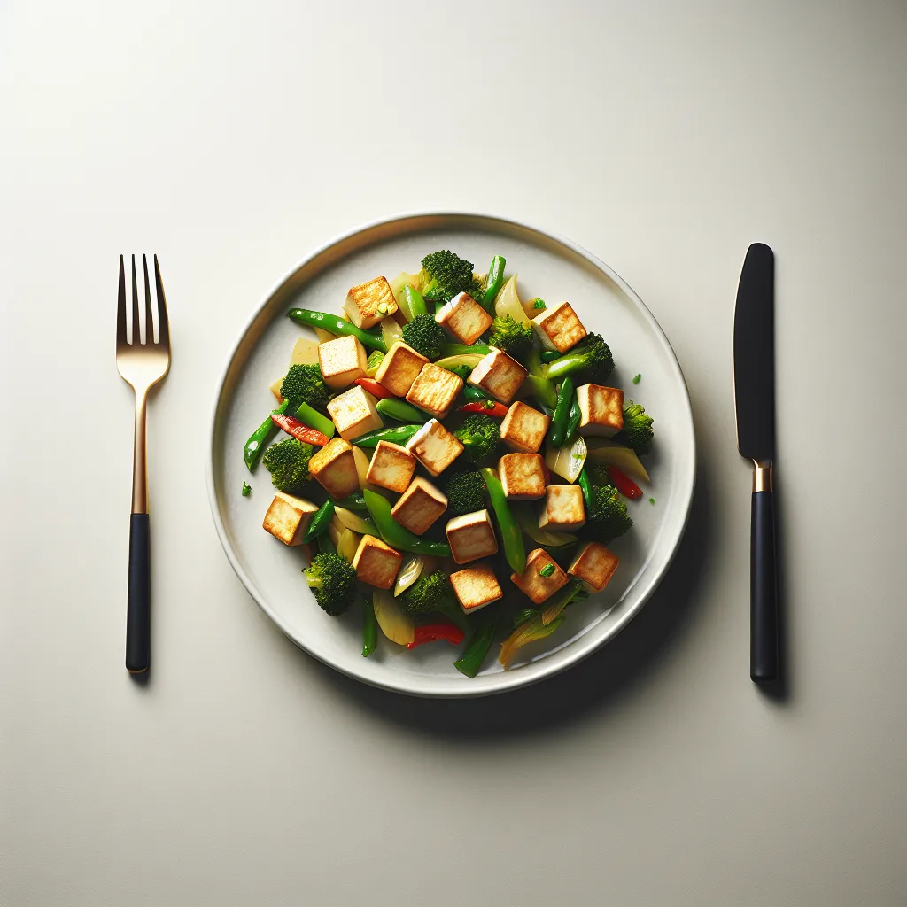 Quick Vegetable Stir-Fry with Tofu