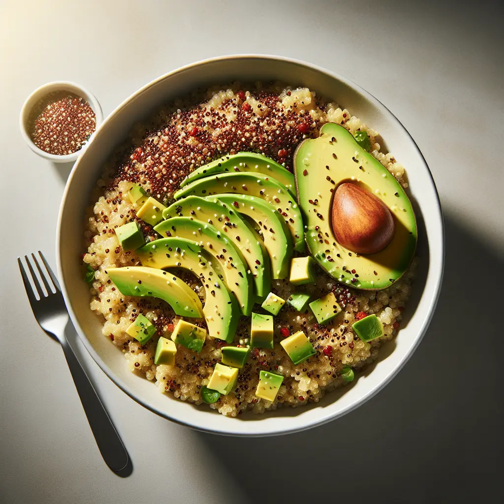 Quinoa and Avocado Breakfast Bowl