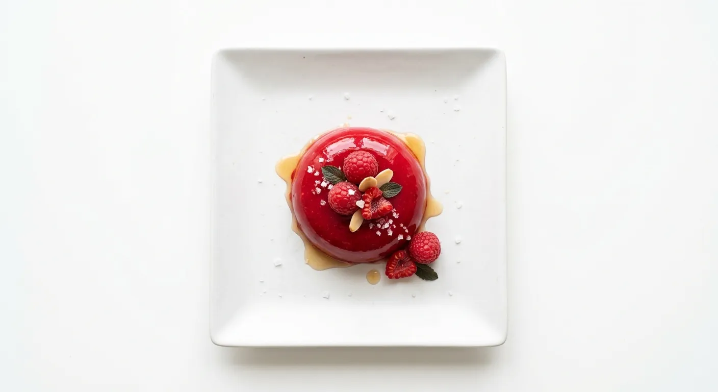 Raspberry Maple Gel with Fleur de Sel