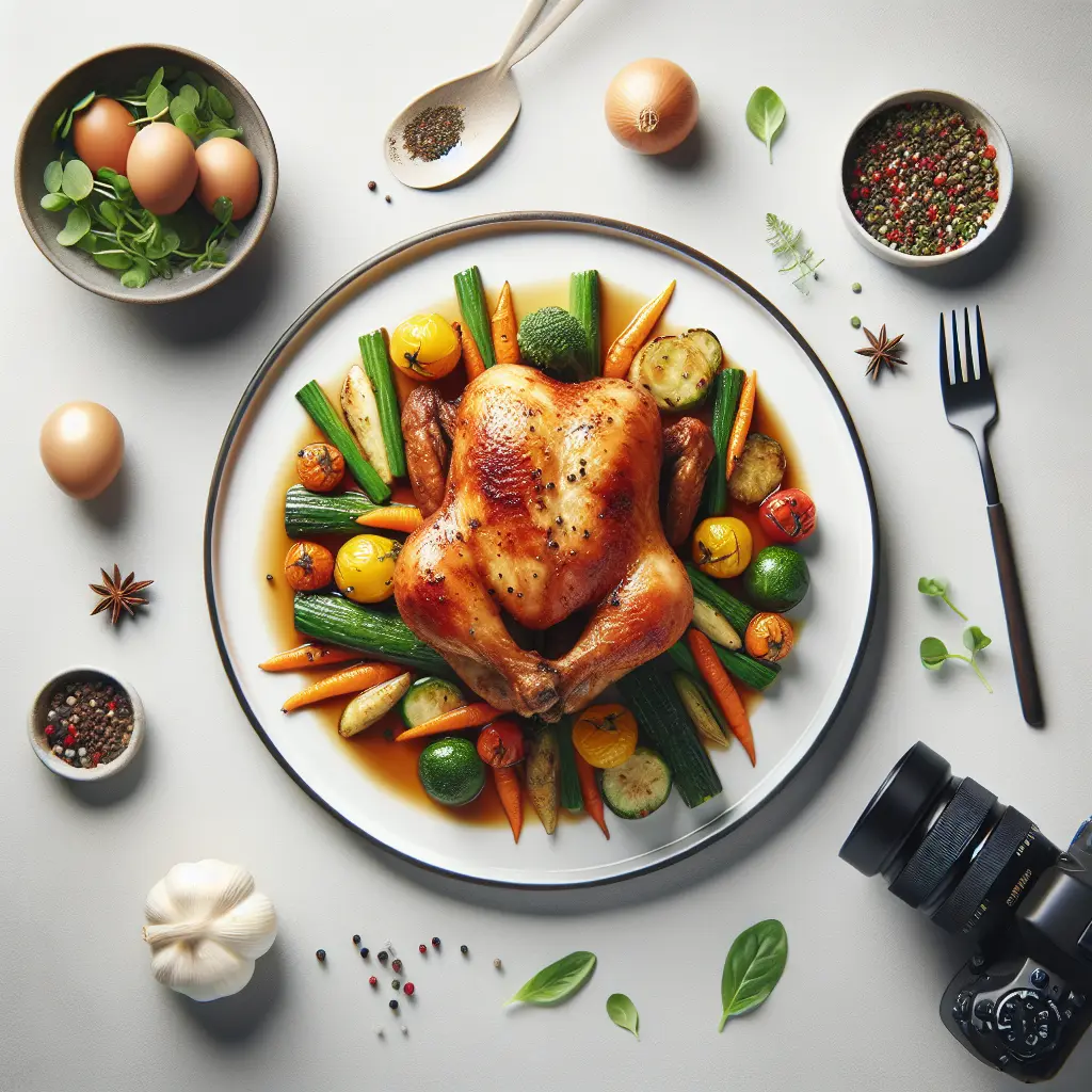 Roasted Chicken with Seasonal Vegetables