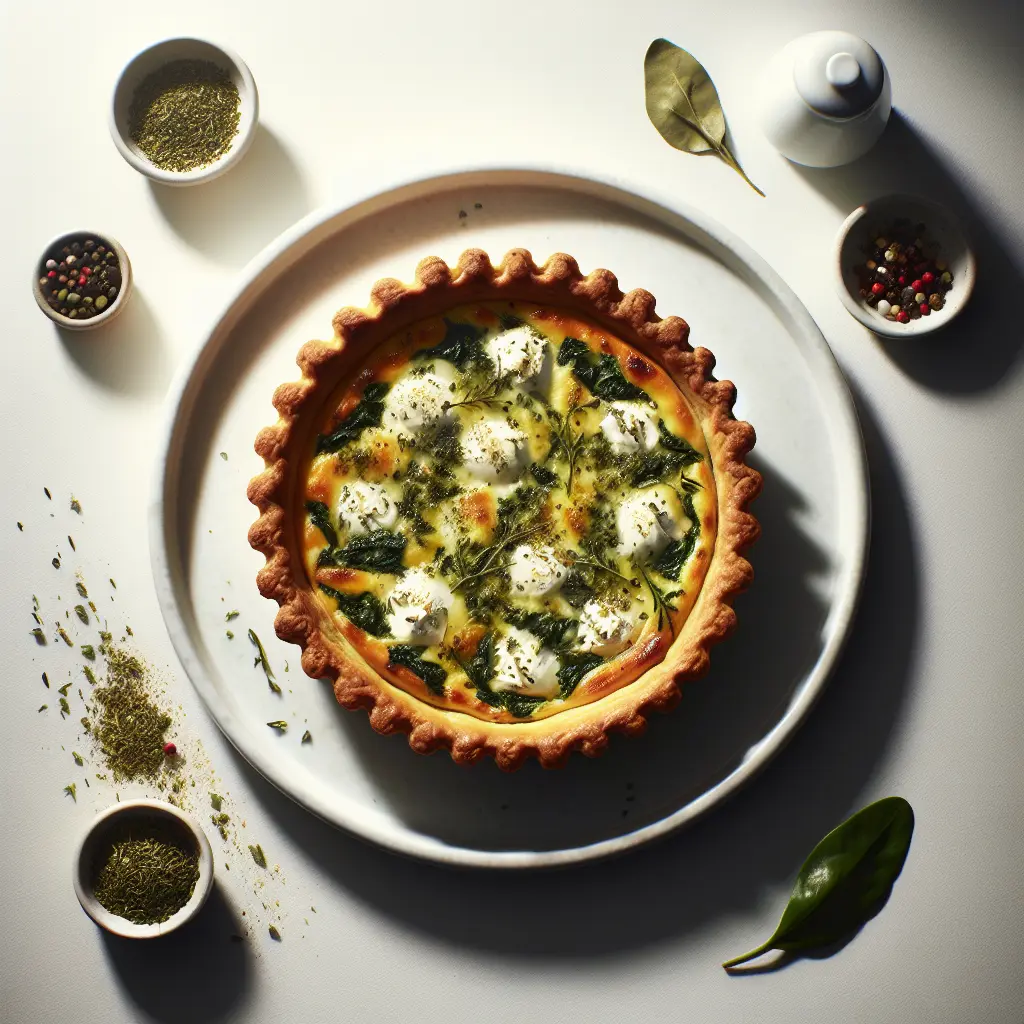 Savory Herb and Ricotta Breakfast Tart