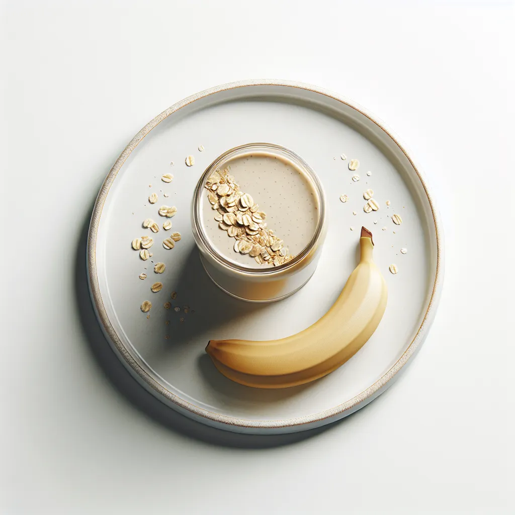 Smoothie banane et avoine