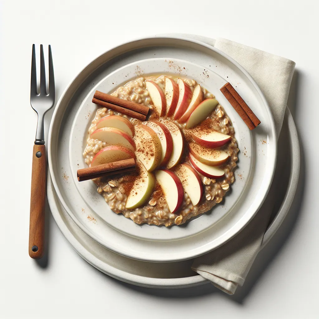 Speedy Apple Cinnamon Oatmeal