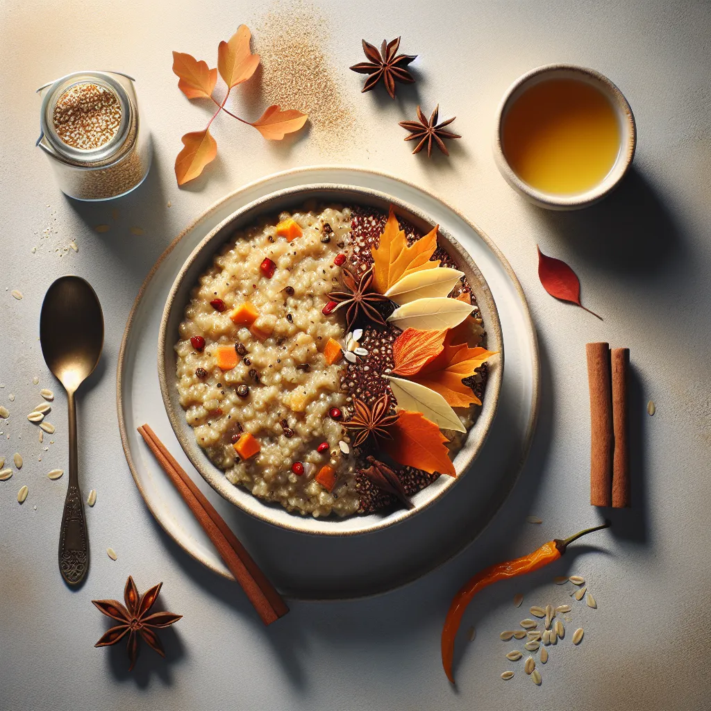 Autumn Spiced Quinoa Porridge