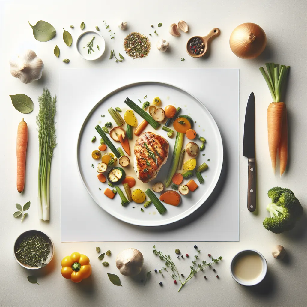 Tarragon Chicken with Autumn Vegetables