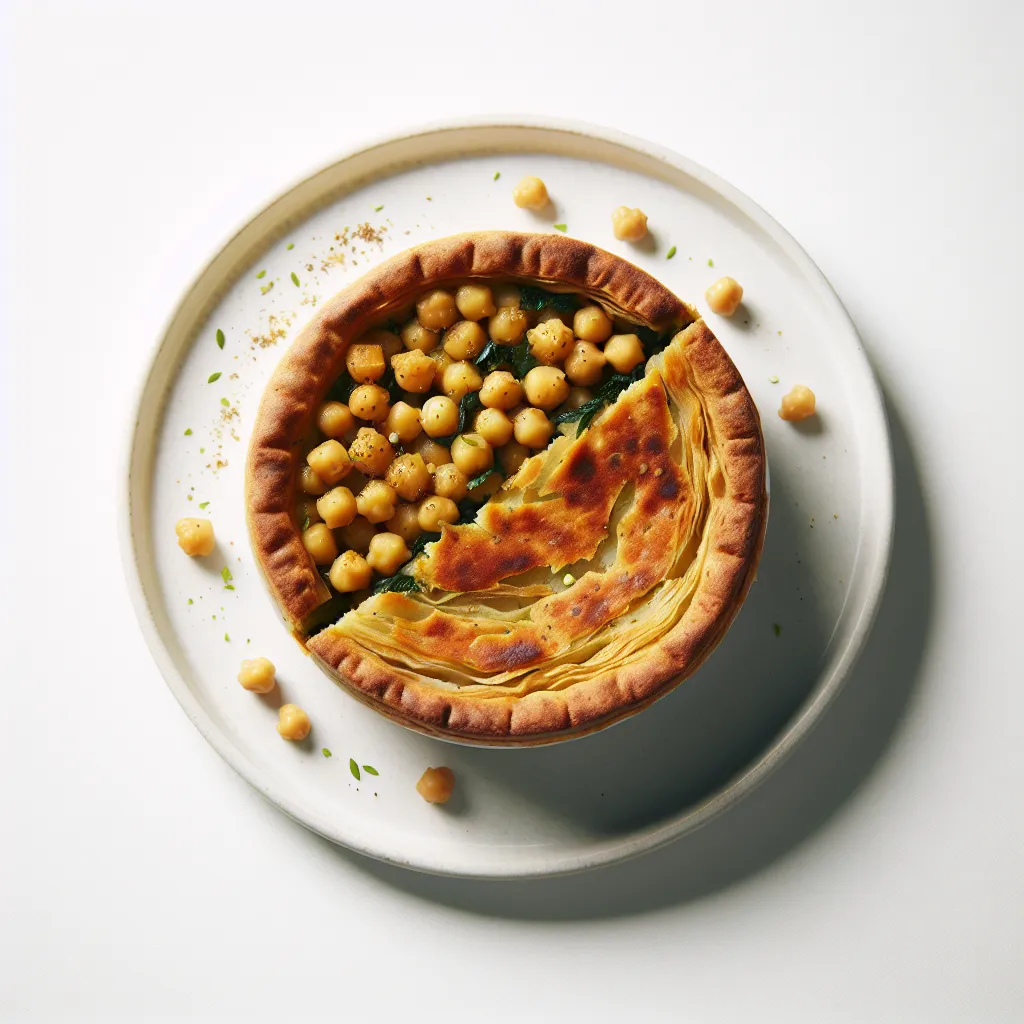 Vegan Chickpea and Potato Pot Pie