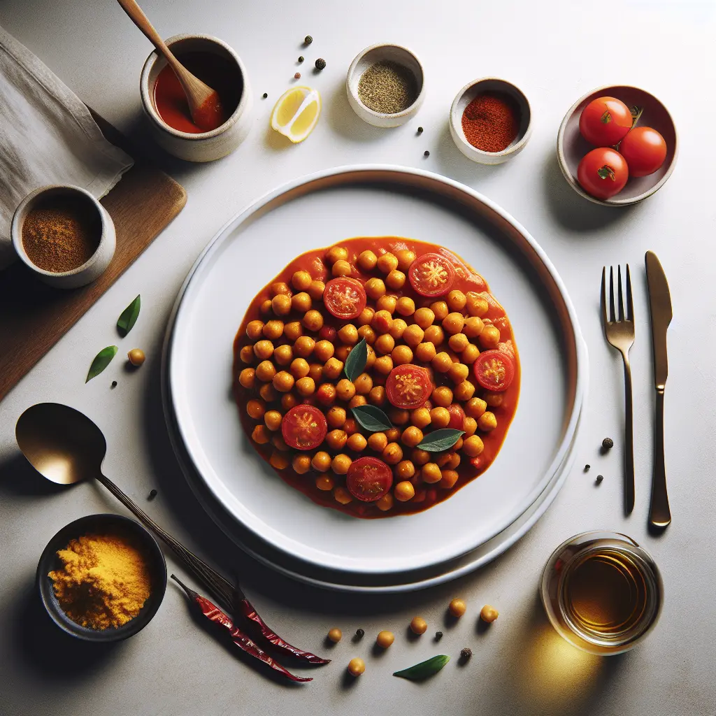 Vegan Chickpea and Tomato Curry