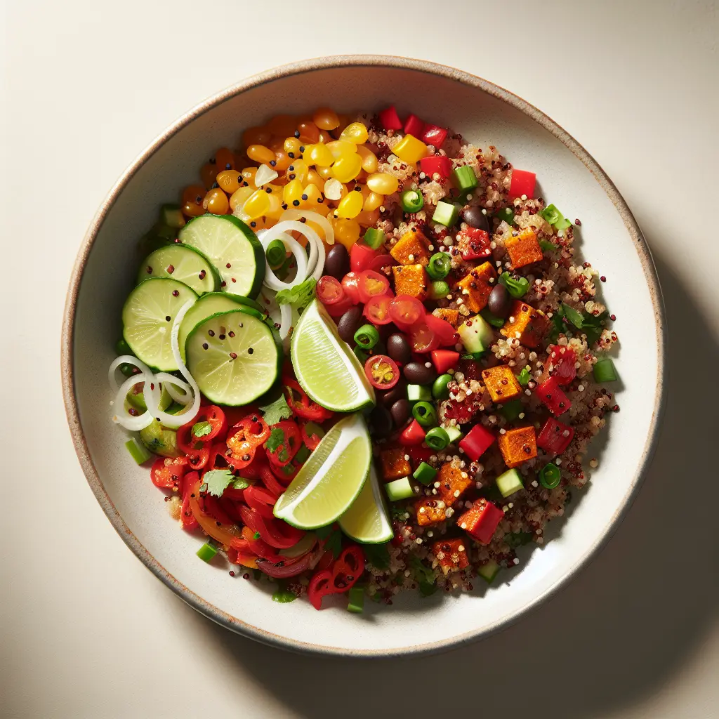 Vegan Mexican Quinoa Bowl