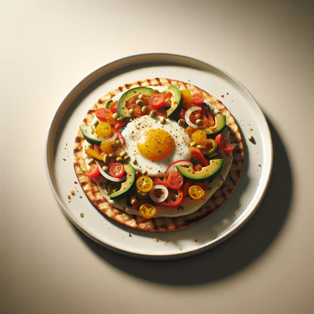 Vegan Spanish Breakfast Tostada