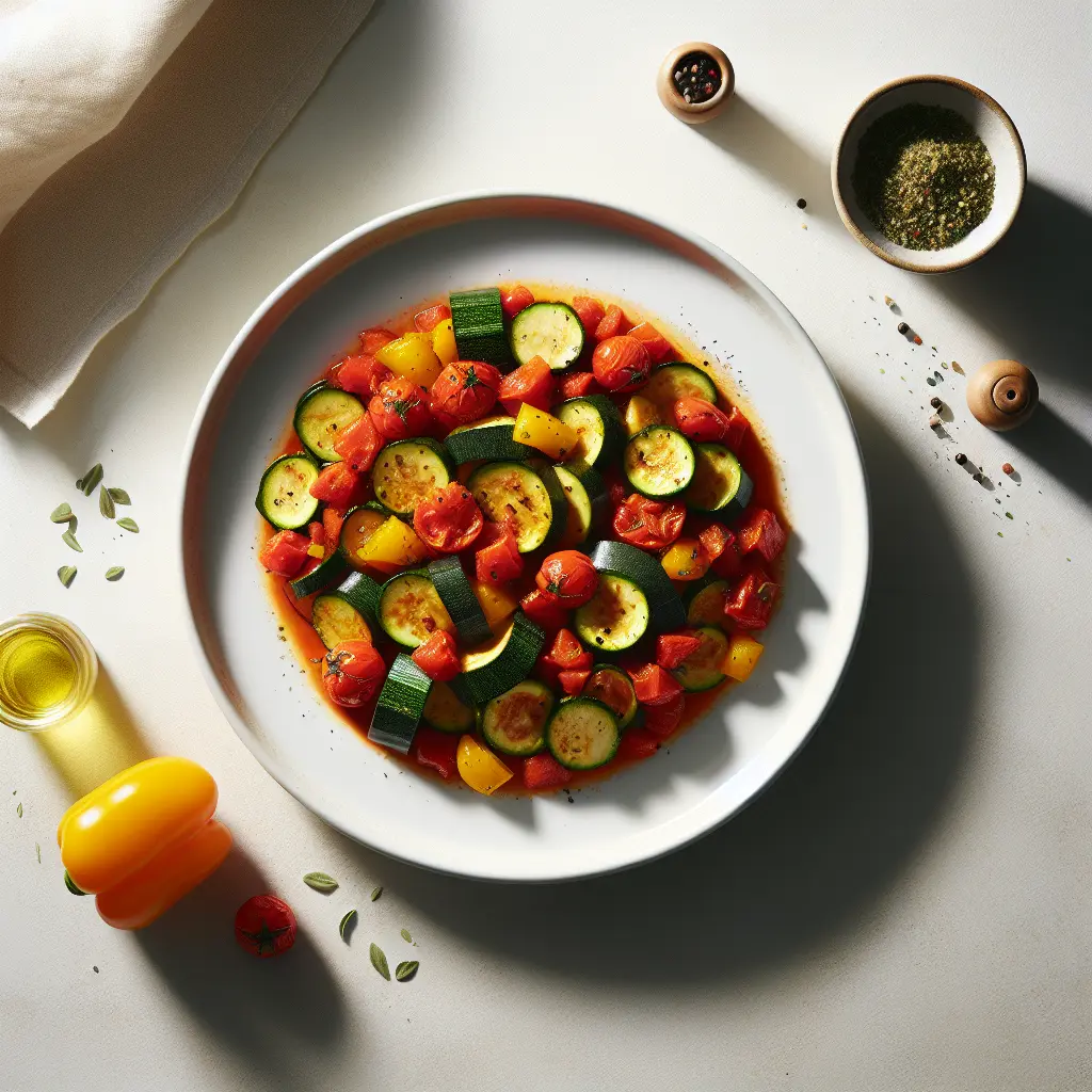 Zucchini and Tomato Provençal Stew