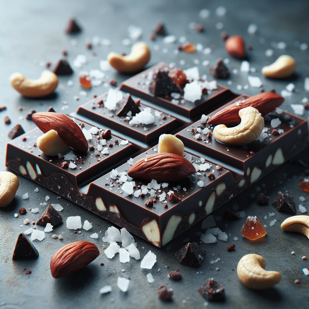Ginger Cashew Chocolate Bark: A Healthy Festive Treat