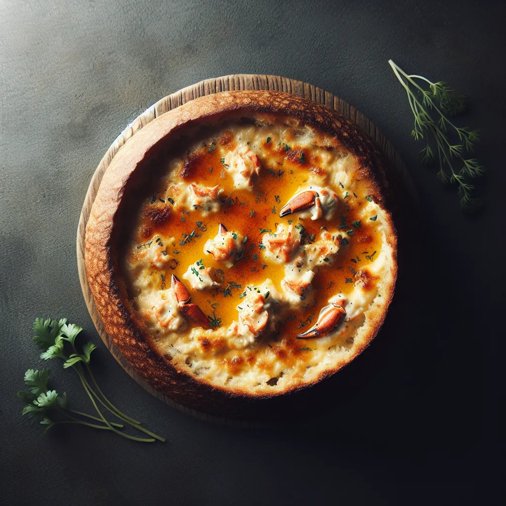 Dive into Deliciousness: A Guilt-Free Hot Crab Dip Sensation!