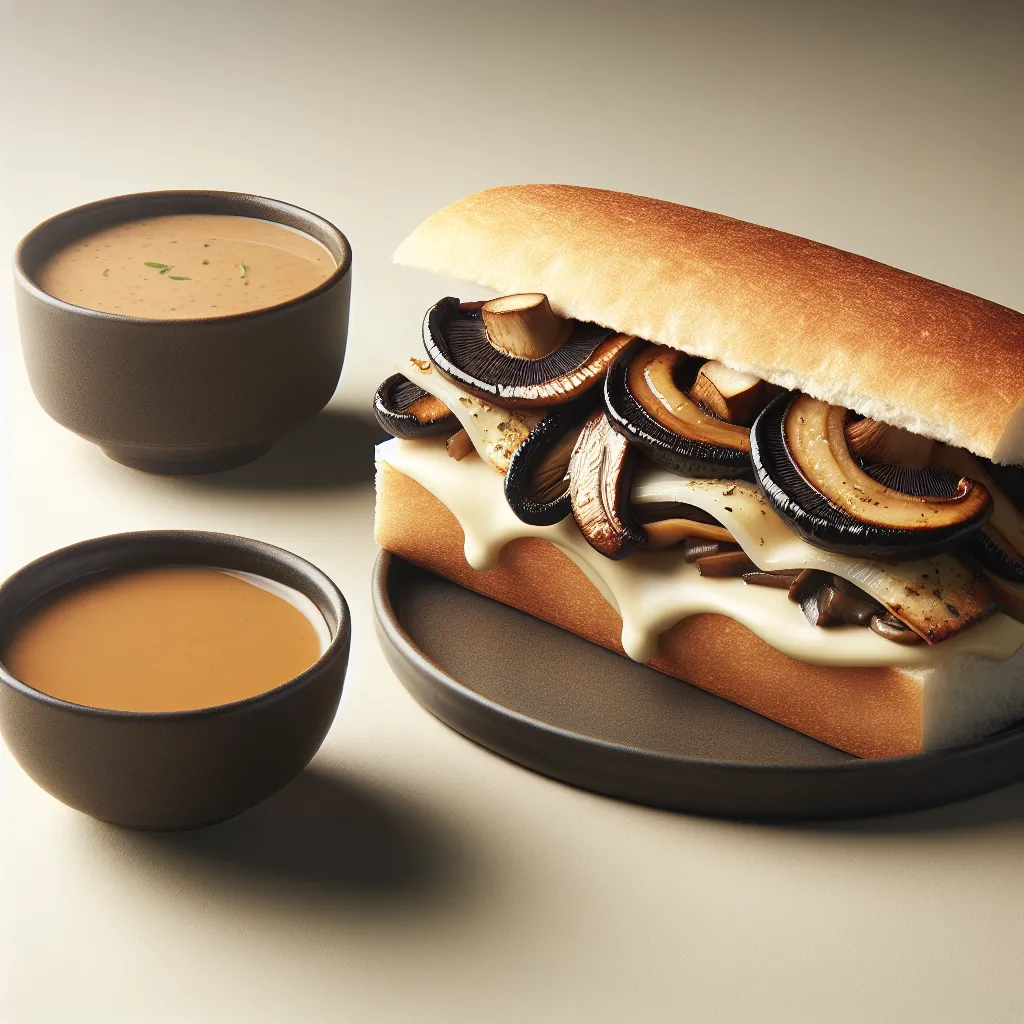 Mushroom Magic: The Ultimate Vegetarian French Dip