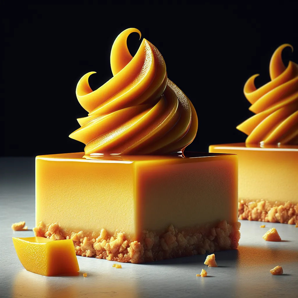 Zesty Mango Dream Bars: A Vegan Delight
