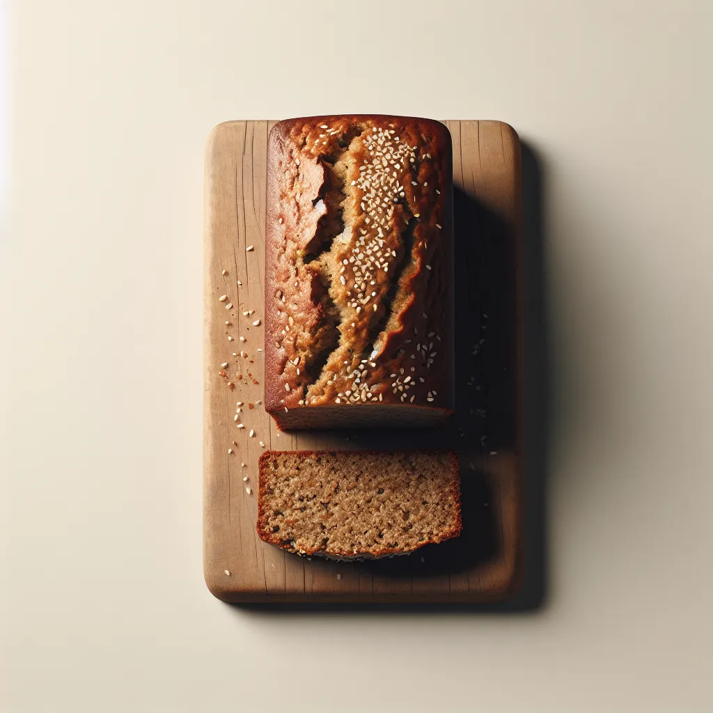 Tahini-Twisted Banana Bread: A Vegan Delight!