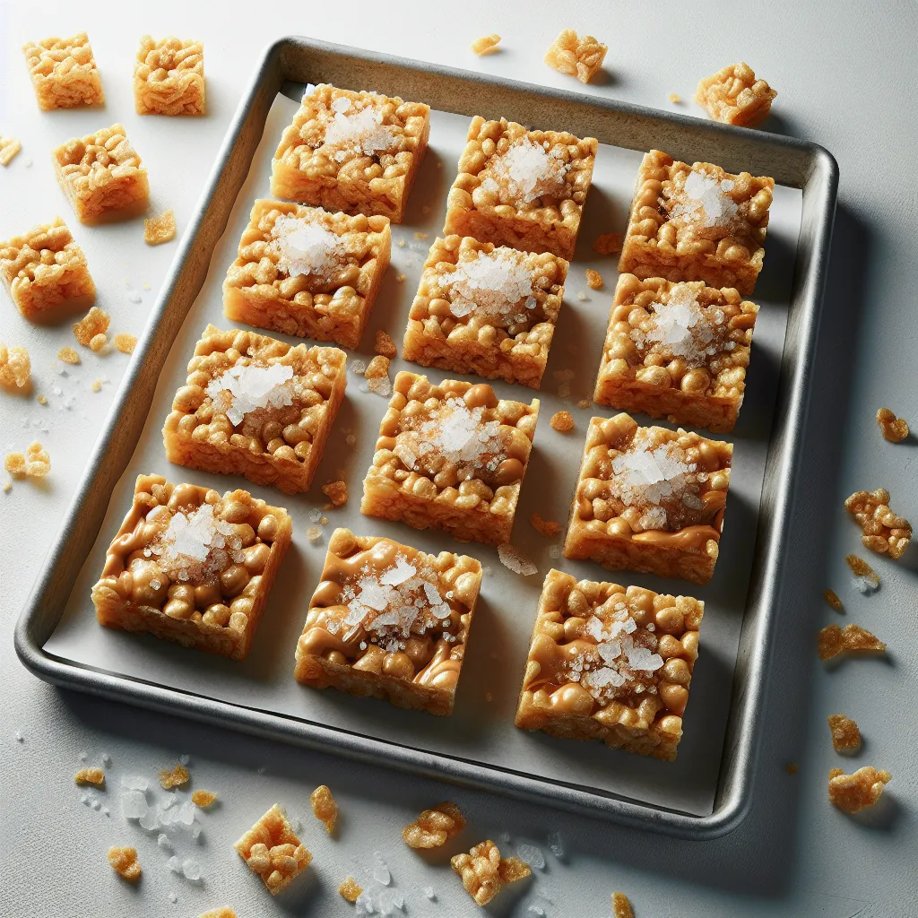 Elevate Your Snacking: The Ultimate Salted Caramel Crispy Rice Bars