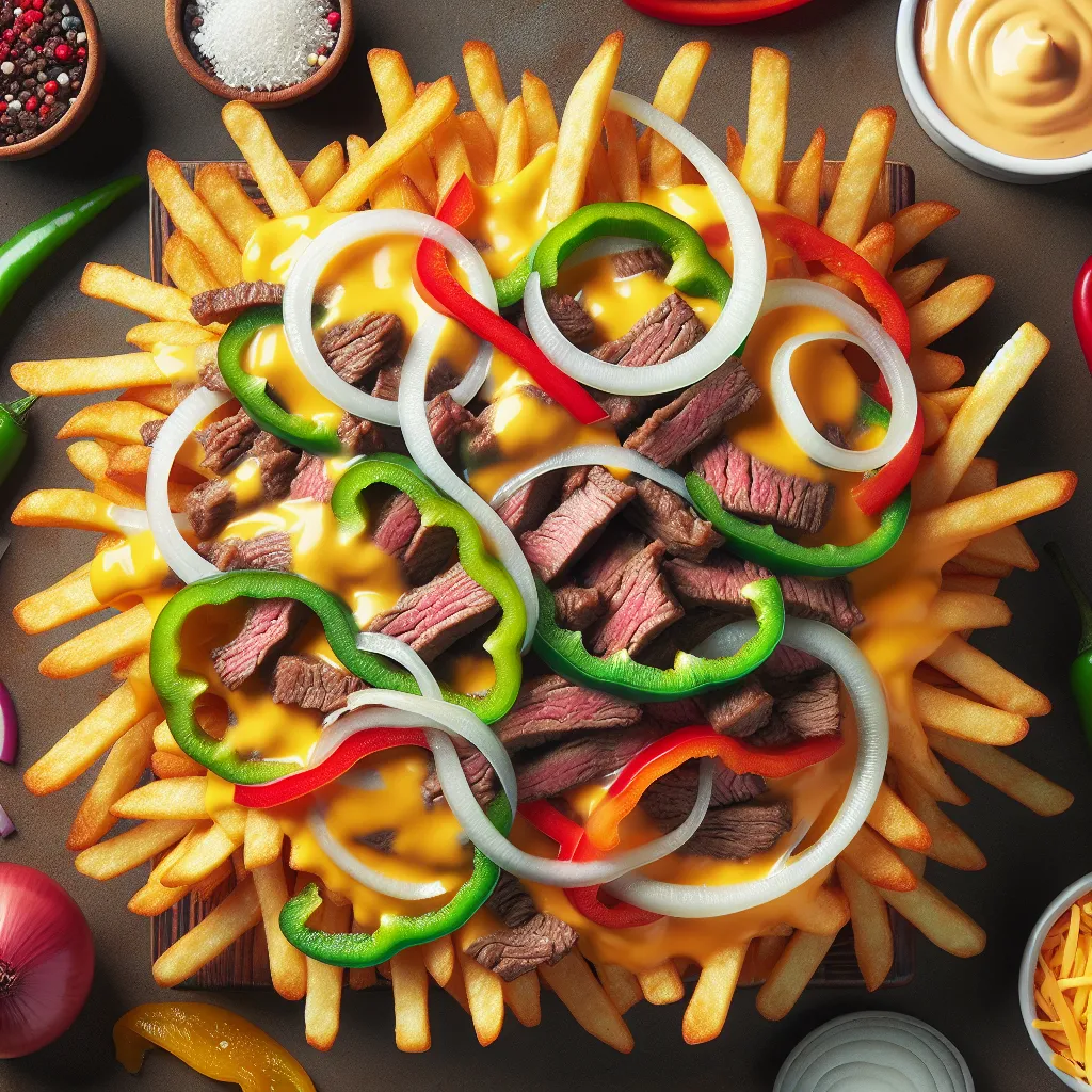 Fries Gone Wild: A Philly Cheesesteak Fiesta!