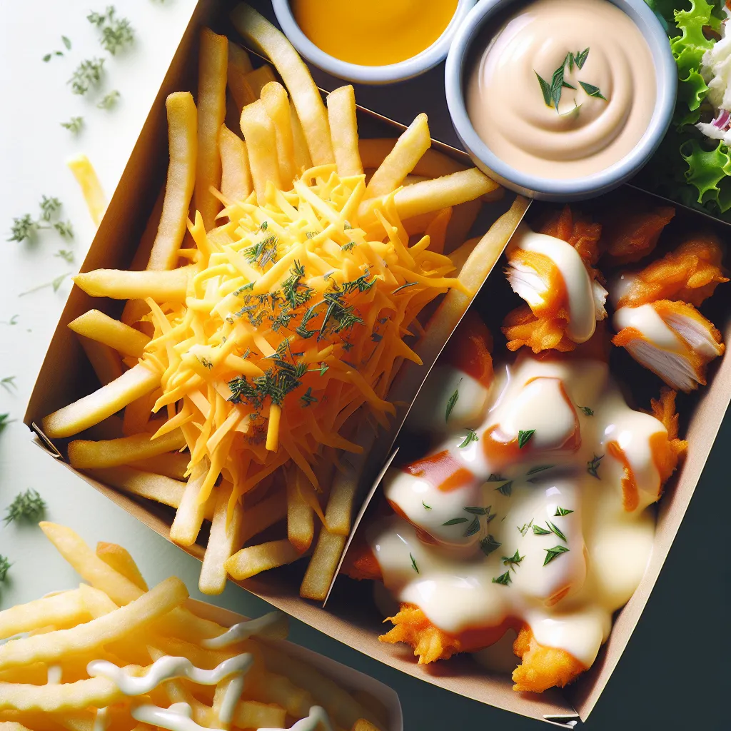 Loaded Fries, Elevated: A Healthy Twist on BBQ Chicken Goodness