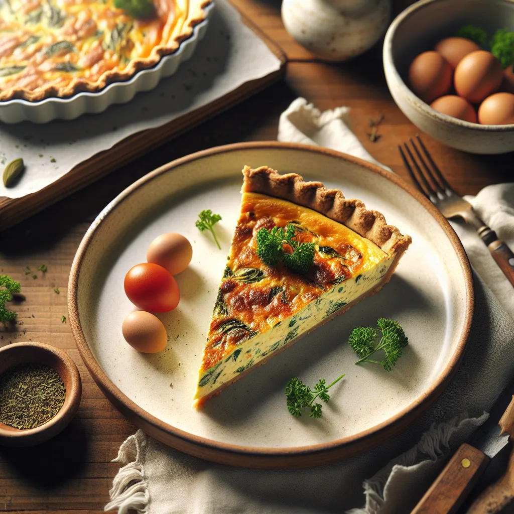 Comforting Hearts with a Keto-Friendly Quiche: A Recipe for Tough Times