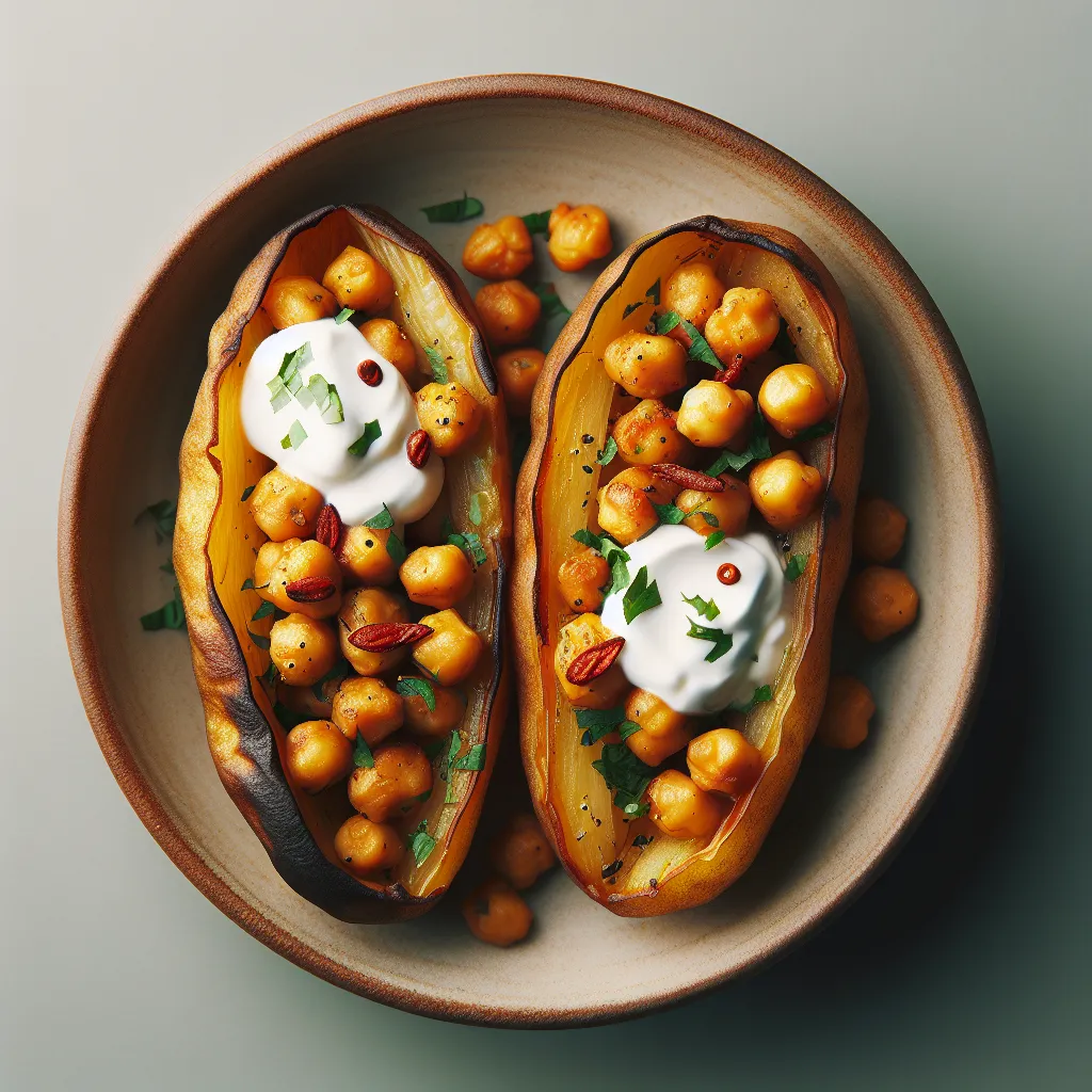 Smoky Chickpea Potato Skins: A Breakfast Revolution!
