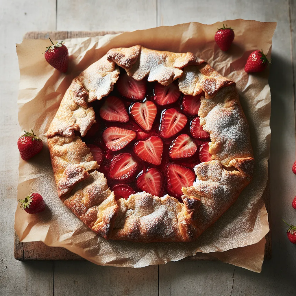 Berry Bliss: A Laid-Back Vegan Galette Adventure